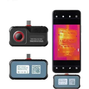 Warmtebeeldcamera - Warmtecamera - Infrarood Camera - Thermische Beeldcamera - 256x192 IR Resolutie - 25Hz Beeldverversing - Thermische Imager - Voor Android Tablets - Inspectiecamera - Lekdetectie en Onderhoud