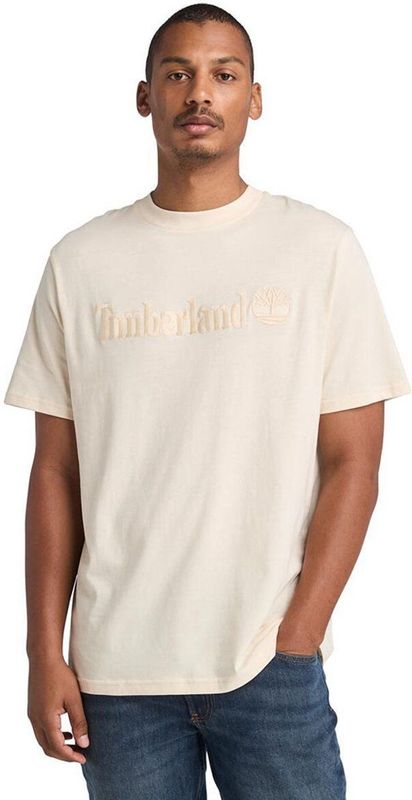Timberland Hampthon T-shirt Met Korte Mouwen Beige M Man