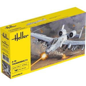1:144 Heller 79912 A-10 Thunderbolt II Plastic Modelbouwpakket