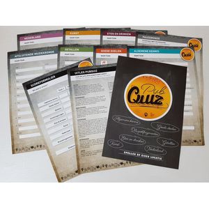 Pubquiz voor thuis (1)| Ga de strijd aan met elkaar!
