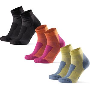 DANISH ENDURANCE - Korte Merino Wol Wandelsokken - 3 Paar - Maat 43-47