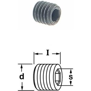 CMT ORANGE TOOLS - Inbusbout - M5 x 4 mm - 990.015.00