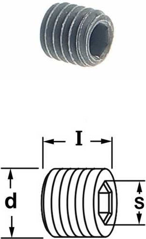 CMT ORANGE TOOLS - Inbusbout - M5 x 4 mm - 990.015.00