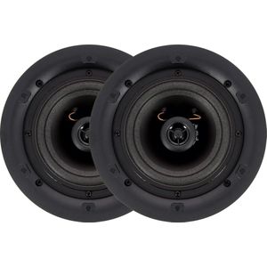 ArtSound - FL502BT Set, Flat, actieve inbouw LS, AUX/BT, rond, wit (2pc)