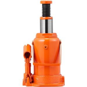 Krik - Hydraulische Krik - 12 Ton - Hefbereik 19cm-35,5cm - Lange Handgreep 60cm - Voor Auto - Oranje