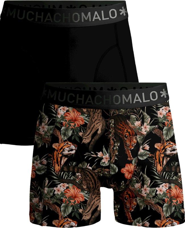 Muchachomalo - Ocelot - Boxershorts - Print/Black - 2-Pack