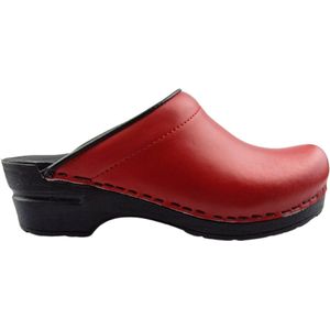 Medische klompen - werkklompen - PU DINA Clogs - Rood - maat 36