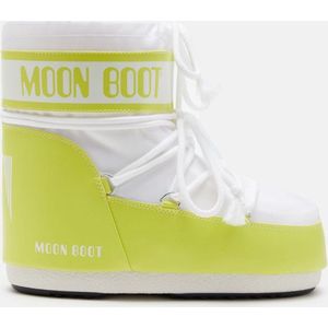 MOON BOOT ICON LOW GREEN NYLON BOOTS-33-35