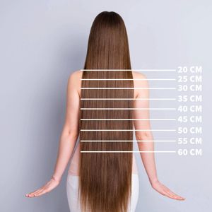 Hair Extensions - 30 cm - Chocolate brown #5 - Double drawn remy human hair - Keratin bonds