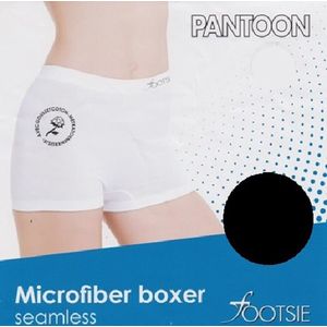 SOX by PANTOON Footsie Boxer Naadloos Zwart L/XL Ademend en met katoenen kruisje