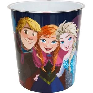 Disney Frozen prullenbak - kunststof - afvalemmer - papierbak