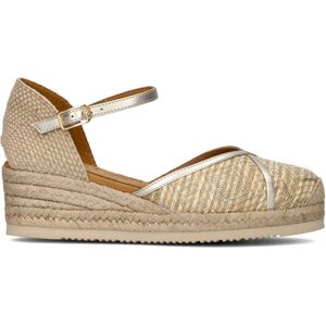 Unisa Espadrilles Female / Instappers / Damesschoenen - - Chat - Goud - maat 37