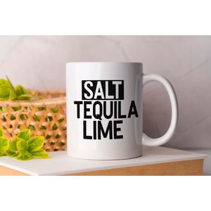 Mok Salt Tequila Lime - Tequila - Mexico - Lime - Party - Fiesta -Feest - Drink - Drankje - Shoots - Verjaardag - Birthday