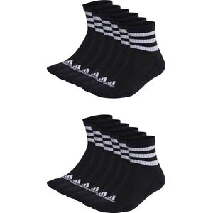 12 paar adidas C Sportswear MID 12p Mid Cut sokken, uniseks sportsokken