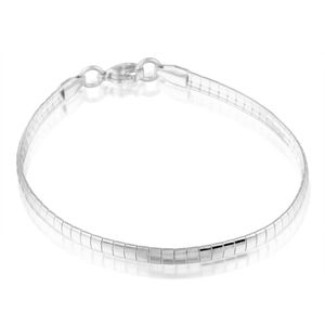 Montebello Armband Blomme - 316L Staal - Bangle - 4mm - 20cm