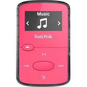 Sandisk Mp3 Clip Jam - mp3-speler 8Gb - Roze
