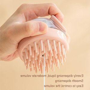 Handmatige Reinigingsborstels Siliconen Bodyscrubber - Exfoliërende Doucheborstel Met Zeepdispenser - Vloeibare Zeep Herbruikbare Bad Loofah