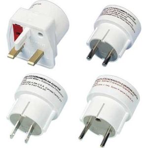 Vivanco Universele Set Reisstekkers A4