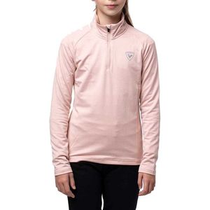 Rossignol Warm Stretch Sweatshirt Met Halve Rits Roze 10 Years Meisjes