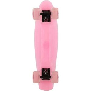 RSI Kinder Skateboard (Kunststof + LED Wielen) - Roze