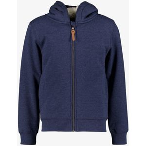 Unsigned gevoerd jongens vest blauw - Maat 146/152