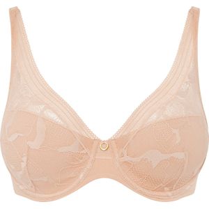 Chantelle True Lace Plunge Spacer BH Beige 80 B