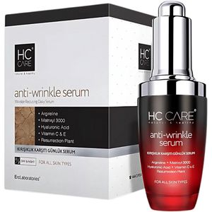 HC Care Complex Intensieve Serum Tegen Rimpels met 15% Argireline, Versterkt met Matrixyl 3000 en Resurrection Plant Complex Serum - 30 ml