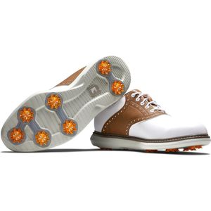 Heren Golfschoenen - Footjoy Traditins - Wh/ Kha / Gr - 44