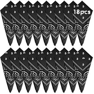 Katoenen Zakdoeken met Paisley-Effect voor Dames en Heren