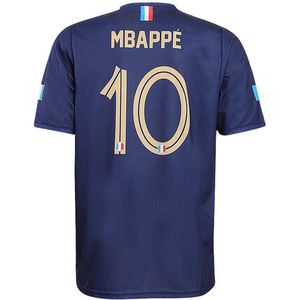 Frankrijk Voetbalshirt Mbappe - Mbappe shirt Thuis 2022-2024 - Voetbalshirts Kinderen - Jongens en Meisjes - Sportshirts - Volwassenen - Heren en Dames-XXL