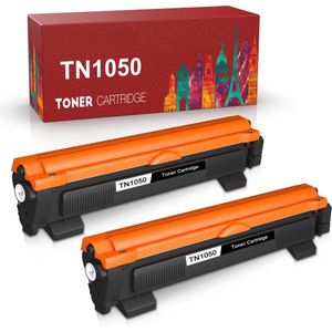 Brother TN-1050 TN-1030 Huismerk Toners - 2-Pack - 2000 Pagina's