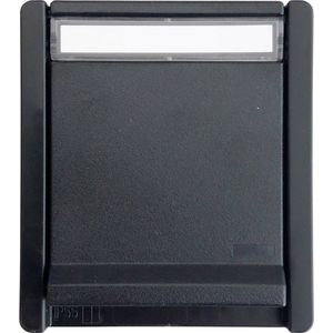 N & L - 27651 - Spatwaterdicht Stopcontact - Zwart - 1 stuk