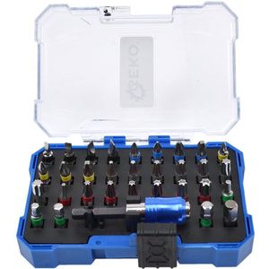 32-delige Bitset met Magnetische Houder - Duurzaam S2 Staal