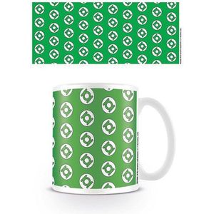 DC ORIGINALS - Mug - 300 ml - Green Lantern Logo Pattern