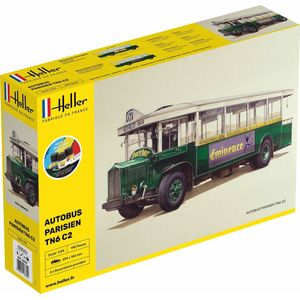 Heller - 1/24 Starter Kit Autobus Parisien Tn6 C2hel56789 - modelbouwsets, hobbybouwspeelgoed voor kinderen, modelverf en accessoires