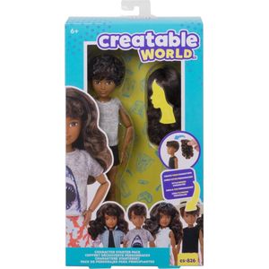 Creatable World Character Starter Kit 6 Brown Wavy - Genderneutrale Pop