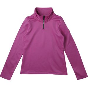 O'Neill - Fleece trui met halve rits voor meisjes - Solid - Fuchsia rood - maat 164cm