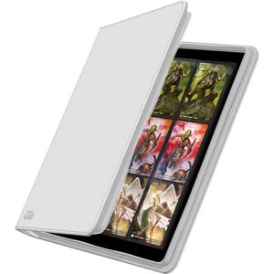 Ultimate Guard 12-Pocket QuadRow ZipFolio XenoSkin White