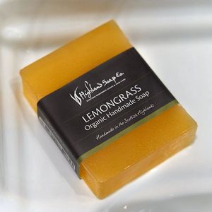 Lemongrass & Ginger – Fris & Pittig - Biologische Glycerine Zeep 150g