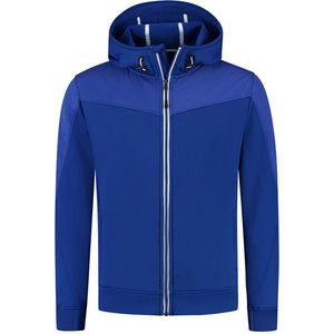 Lemon & Soda vest met capuchon maat S in de kleur royal blue