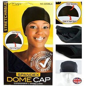 Hoofdkap Magic Spandex Dome Cap Zwart