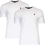 2-Pack Donnay T-shirt - Sportshirt - Heren - White