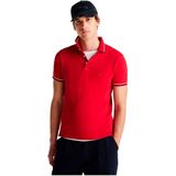 Shirt - Effen - Katoen - Polokraag - Kwartmouw