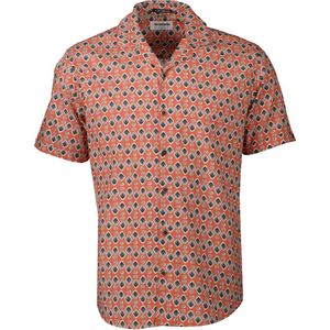 No Excess Overhemd - Modern Fit - Oranje - 3XL Grote Maten