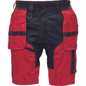 Cerva KEILOR FP STRETCH shorts 03570005 - Rood/Zwart - 50