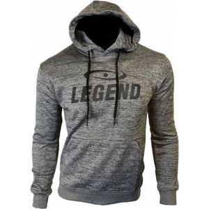 Legend Trendy hoodie  grijs Maat: XXXXS