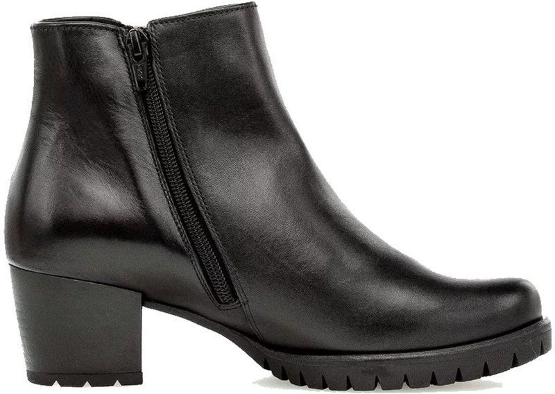 Gabor - 76.653.51 - Enkellaars - Zwart - Leer