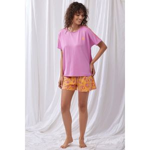 Lords & Lilies pyjama dames - lila - 251-50-XPD-Z/356 - maat XL