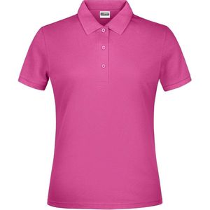 James And Nicholson Dames/dames Basic Polo Shirt (Roze)