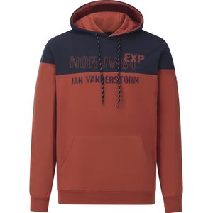 Jan Vanderstorm - JERRES - Sweatshirt - Donkerrood - Heren